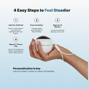 Tremor Relief Ball for Essential Tremor & Parkinson’s – VILIM ball by Vilimed