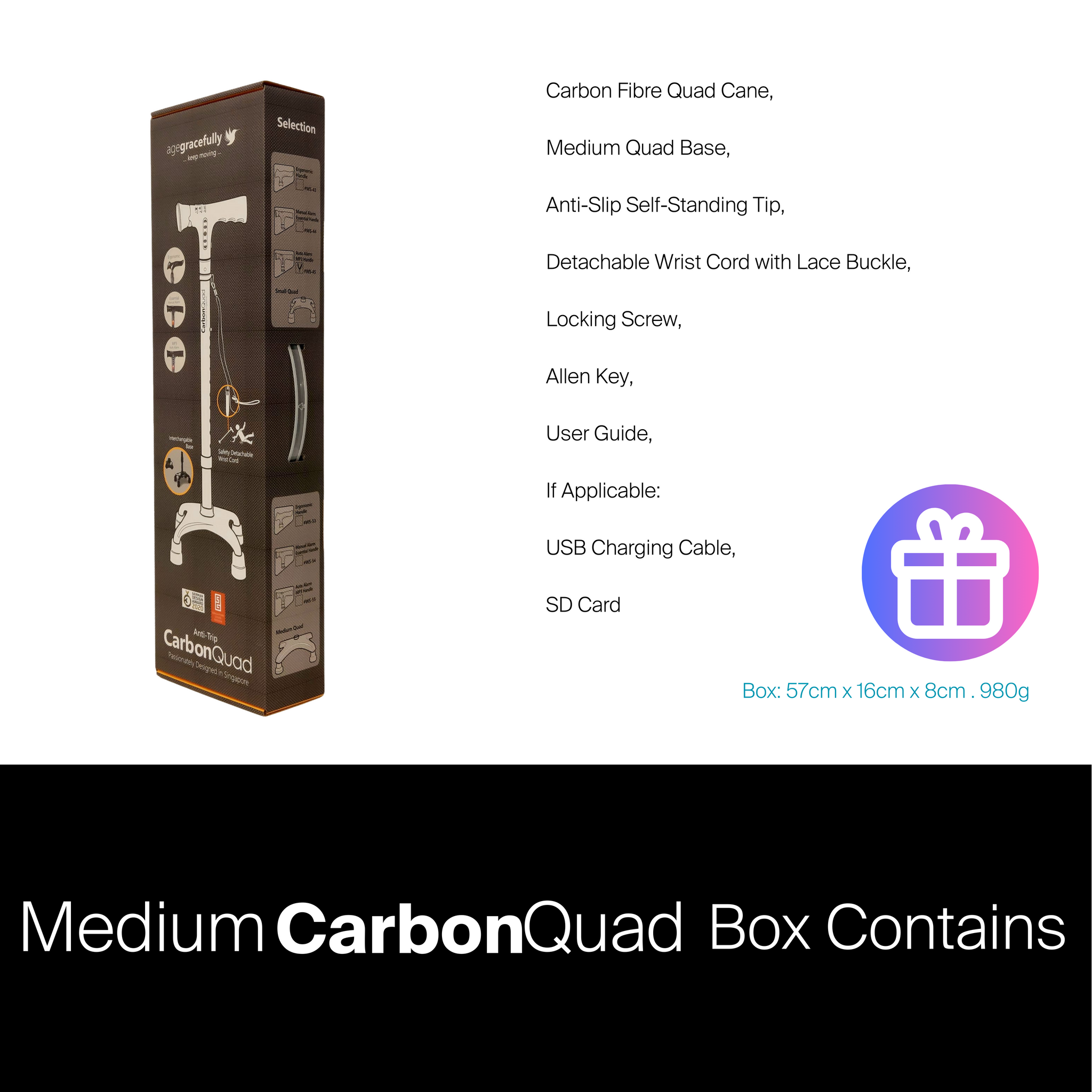 Medium CarbonQuad MP3