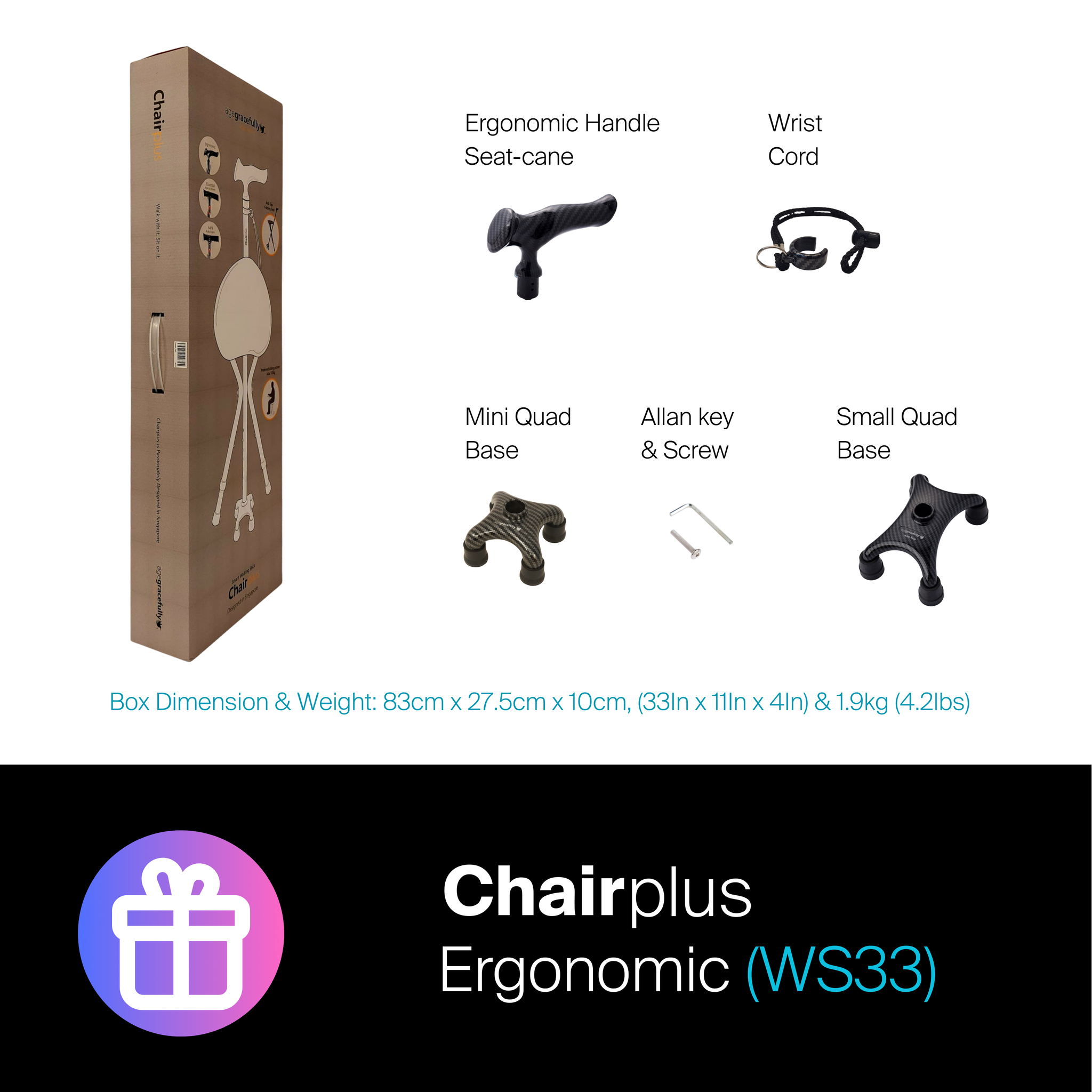 Chairplus Ergonomic #WS33
