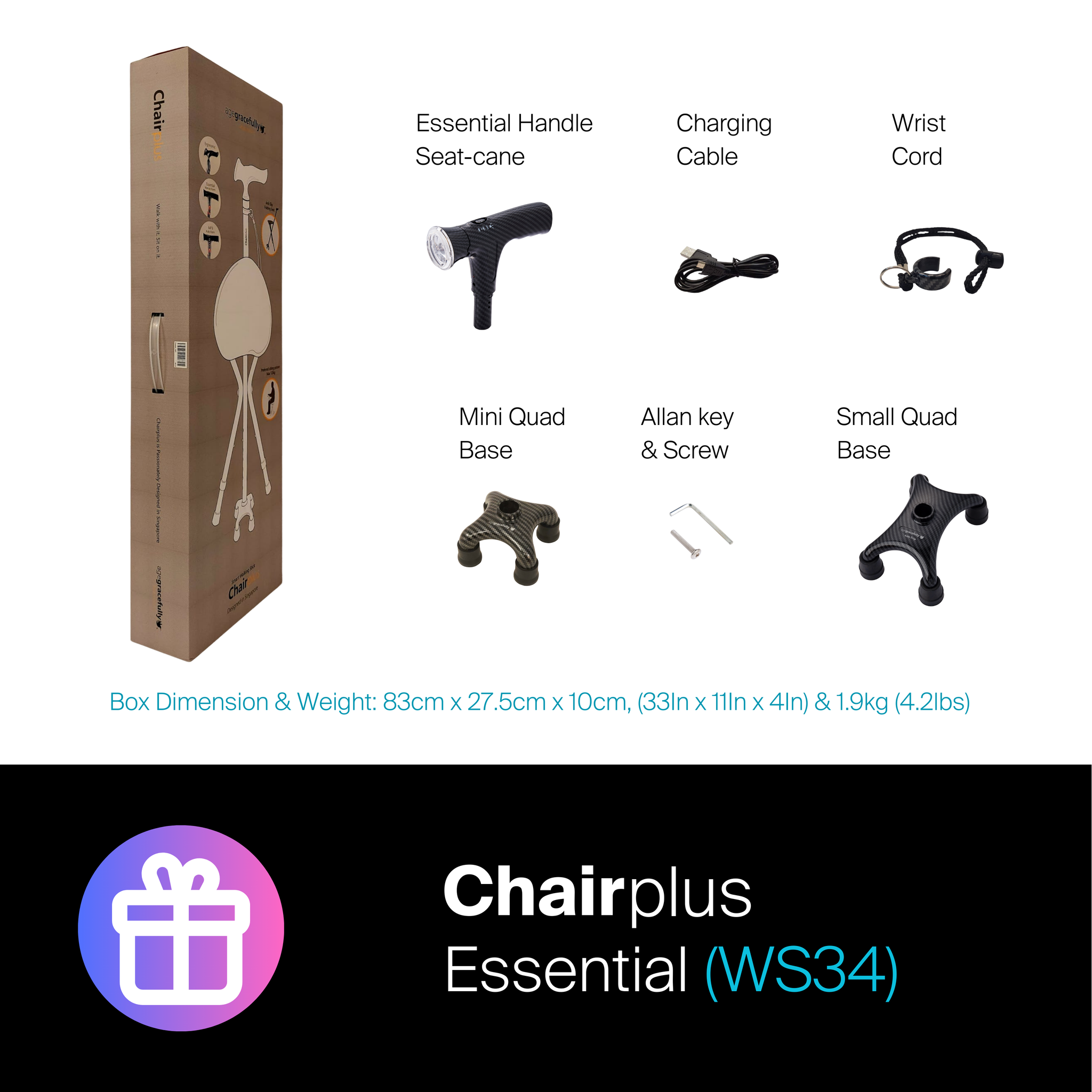 Chairplus Essential #WS34