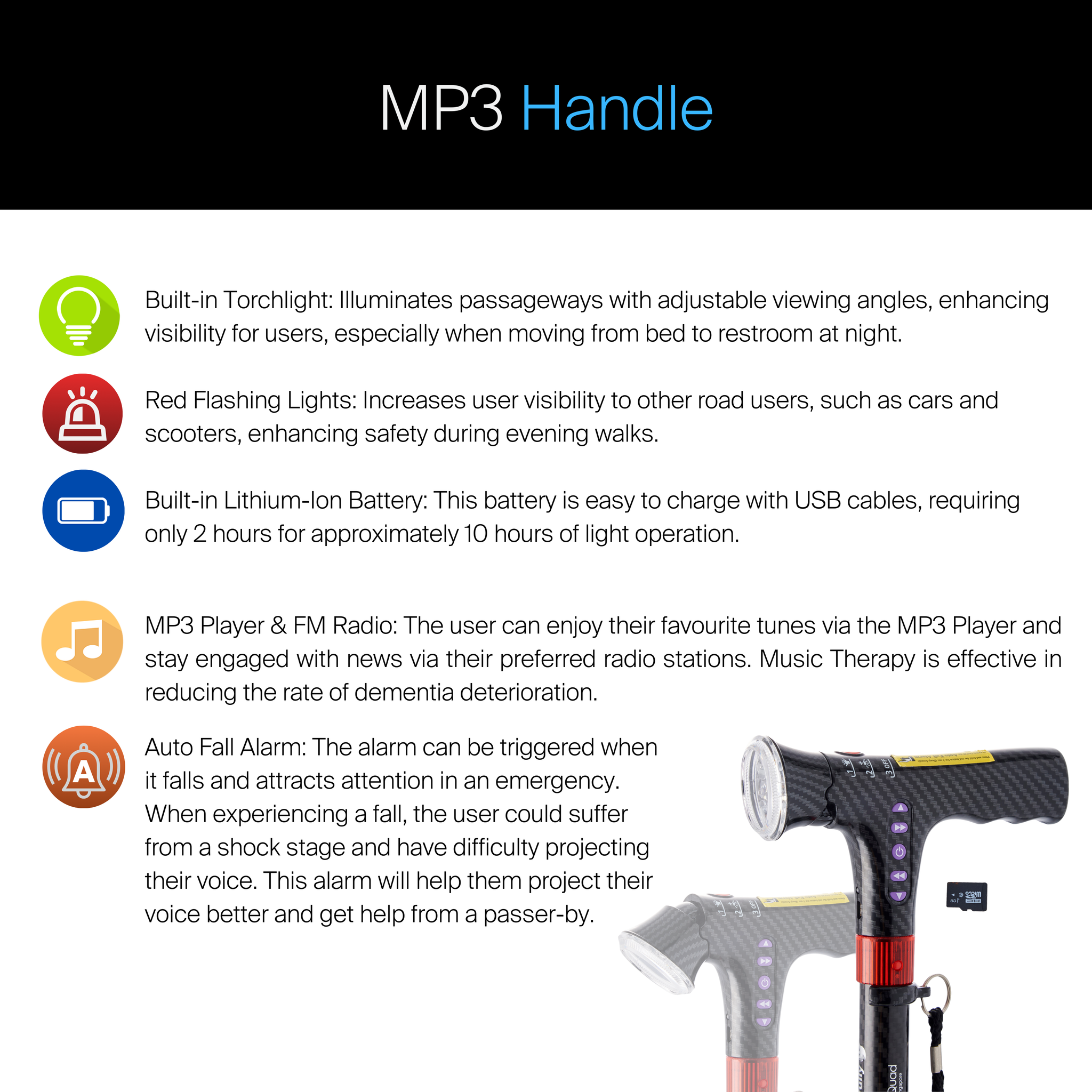 Medium CarbonQuad MP3 #WS55
