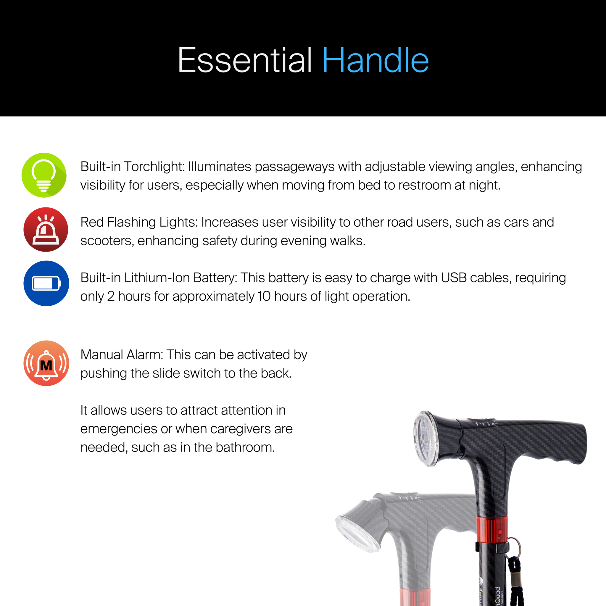 Medium CarbonQuad Essential #WS54